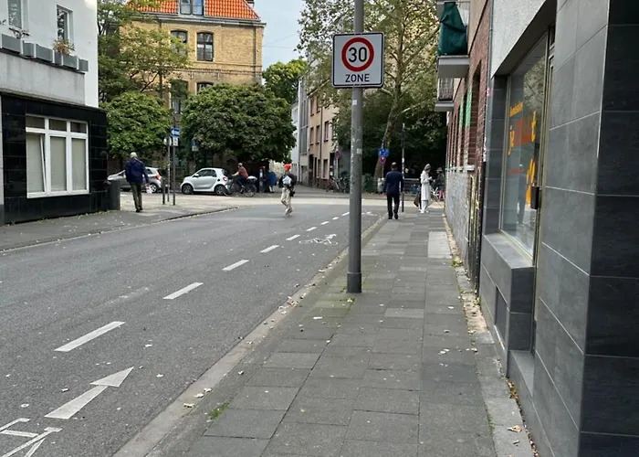 Schicke Wohnung, Innenstadt, Beliebtes Viertel Apartment